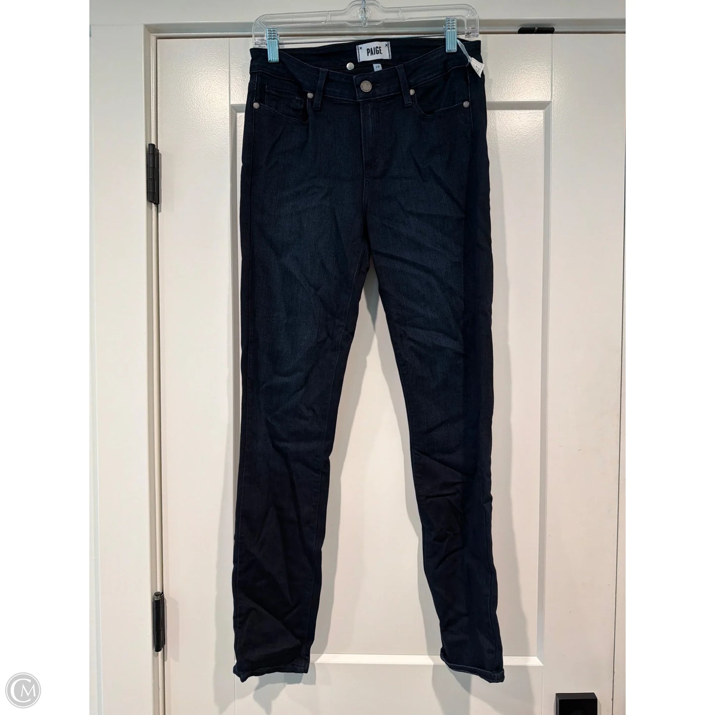 Jeans Skinny By Paige In Blue Denim, Size: 6