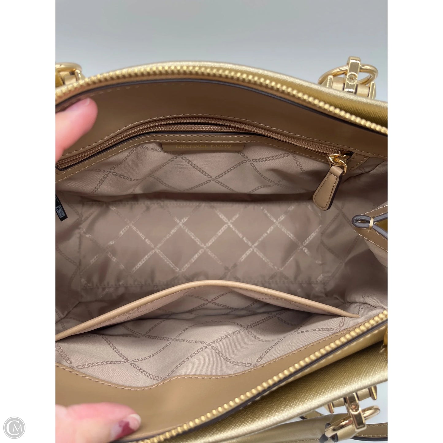 Handbag Designer By Michael Kors, Size: Medium