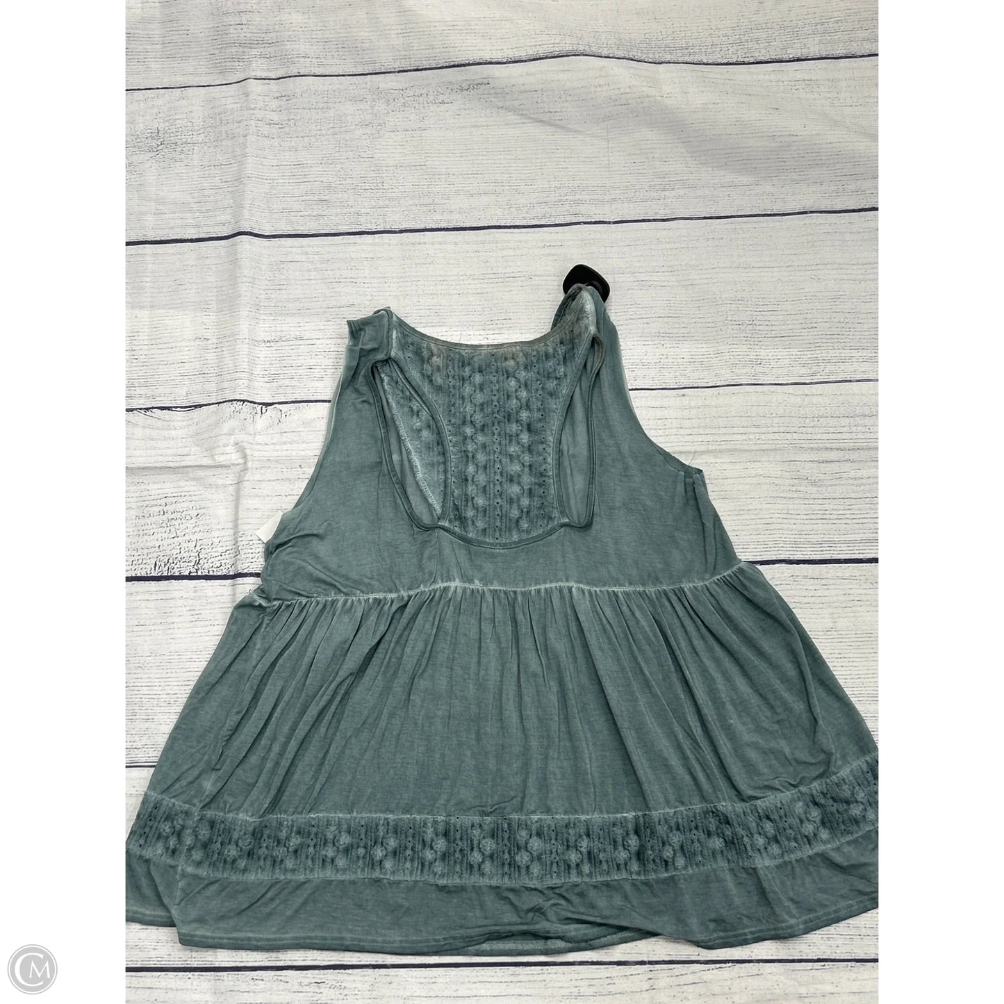 Top Sleeveless By Pol In Blue, Size: M