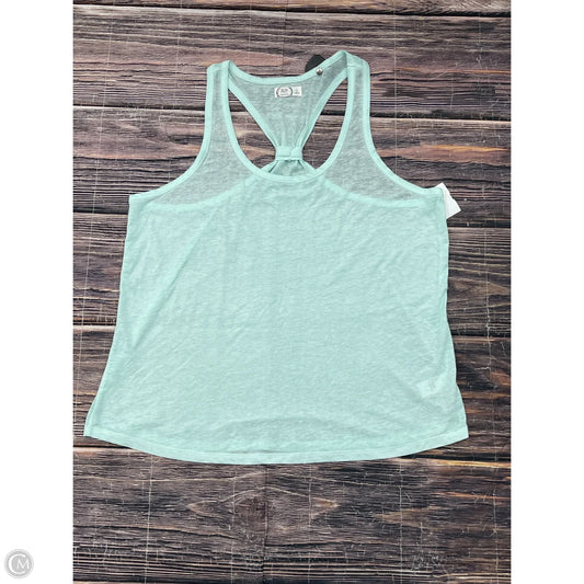 Top Sleeveless By Maurices In Green, Size: Xl