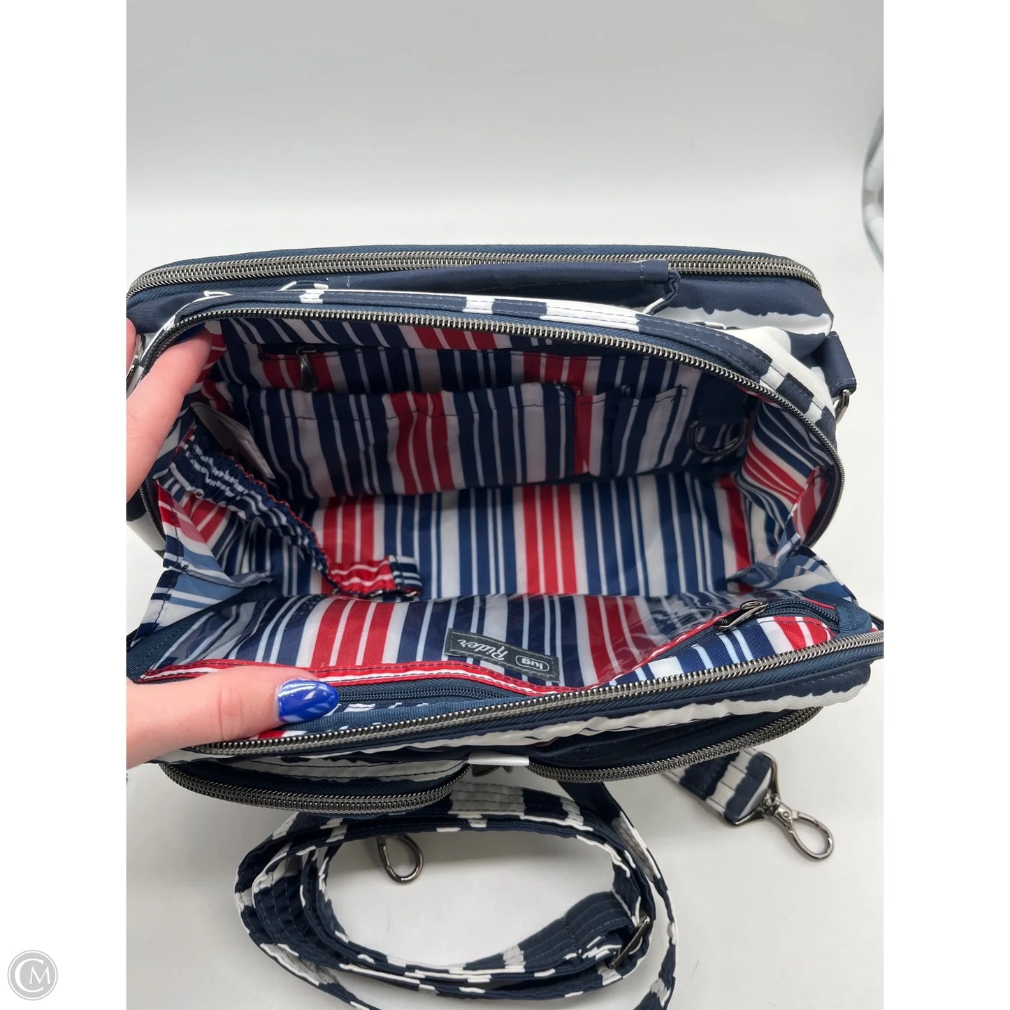 Handbag By Lugg, Size: Medium