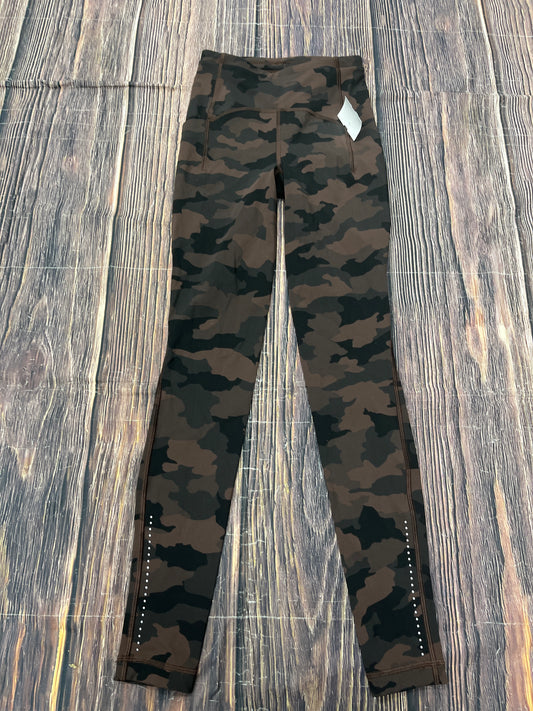 Athletic Leggings By Lululemon In Camouflage Print, Size: 2