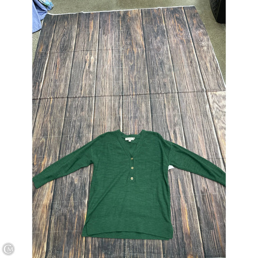 Sweater By Loft In Green, Size: Xs