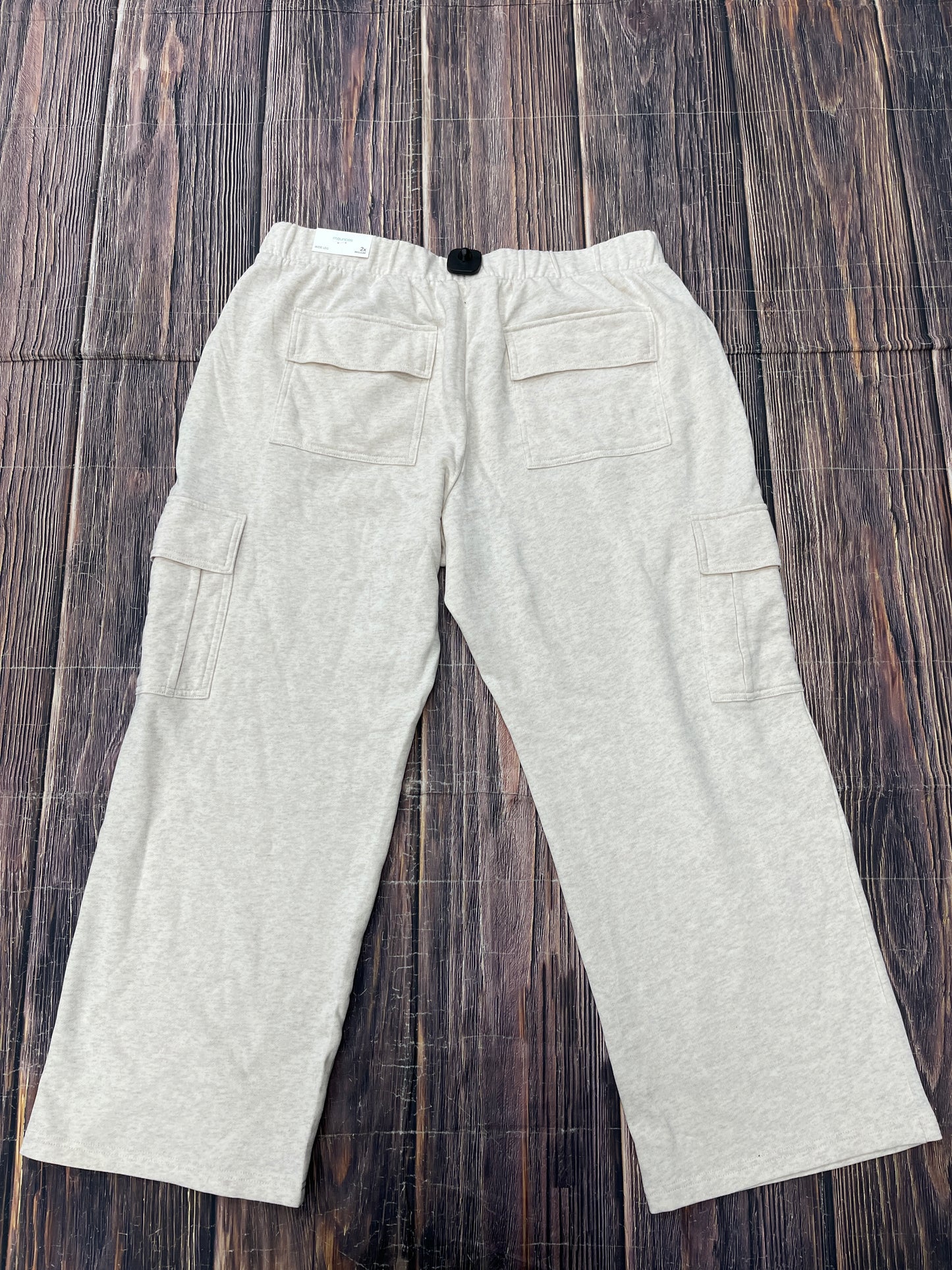 Pants Lounge By Maurices In Cream, Size: 2x