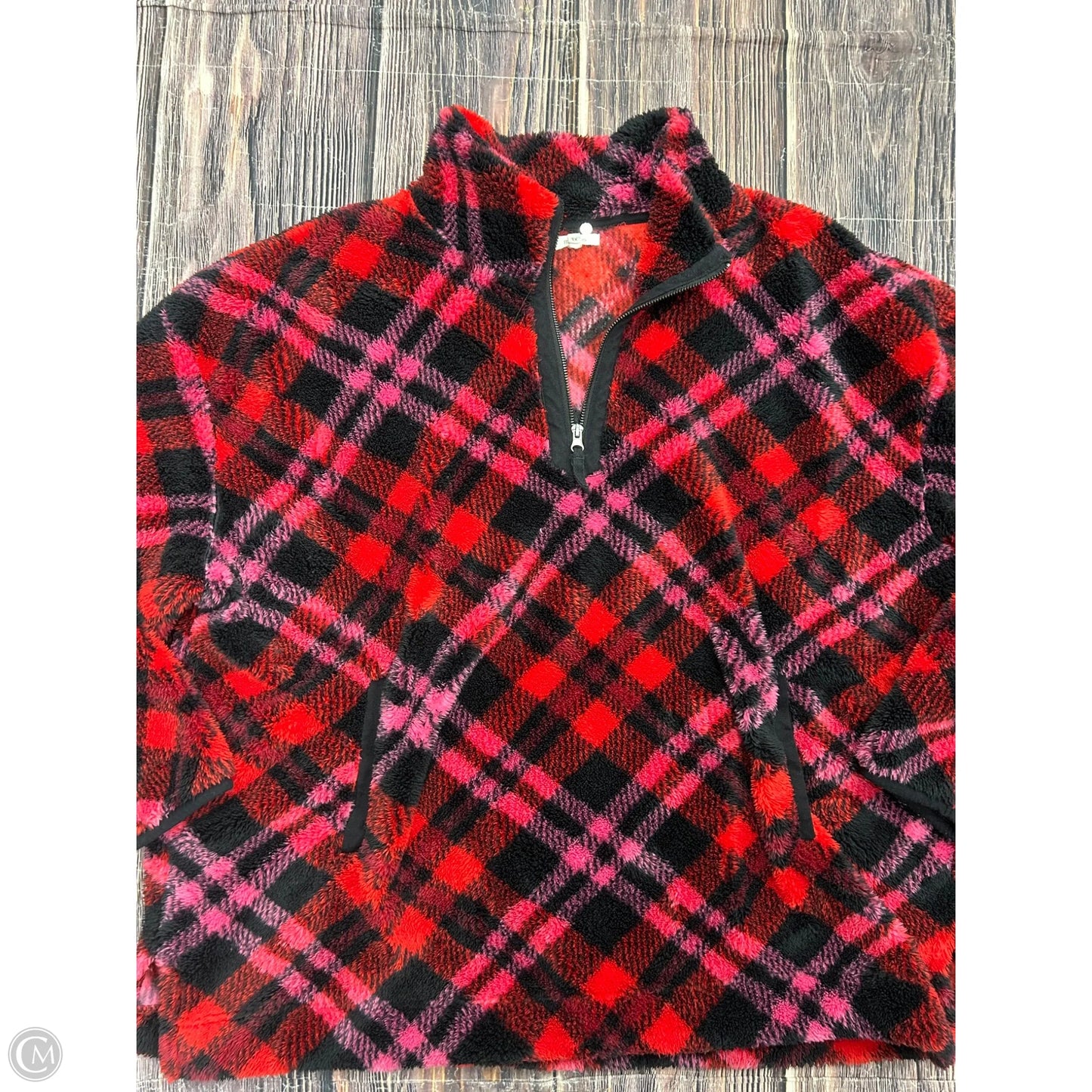 Sweatshirt Collar By Maurices In Floral Print, Size: 3x