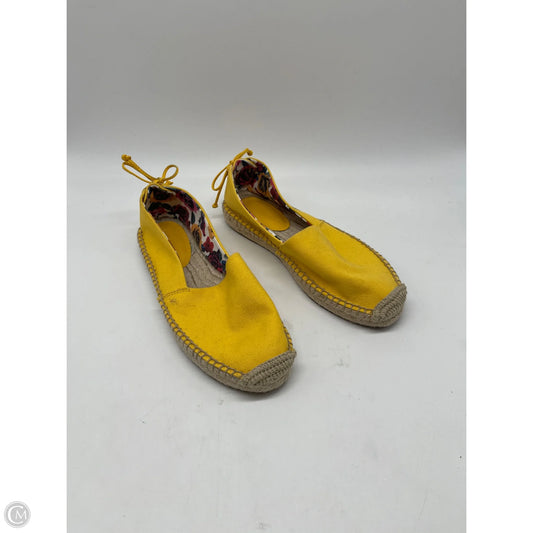Shoes Flats By Vera Bradley In Yellow, Size: 6