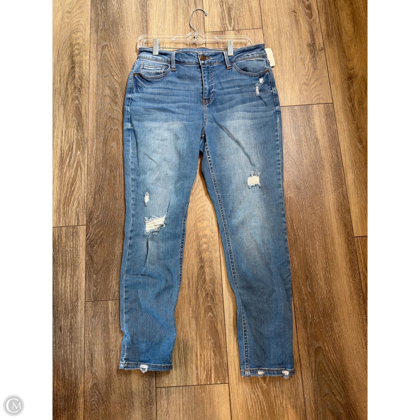 Jeans Skinny By Ana In Blue Denim, Size: 10