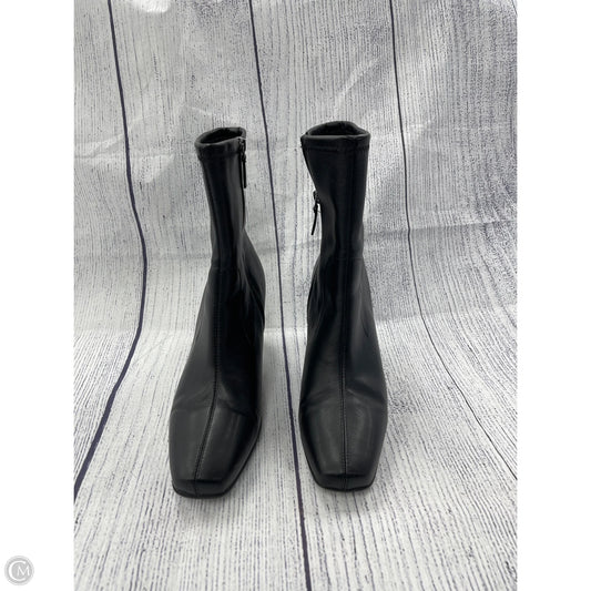 Boots Ankle Heels By Aerosoles In Black, Size: 11