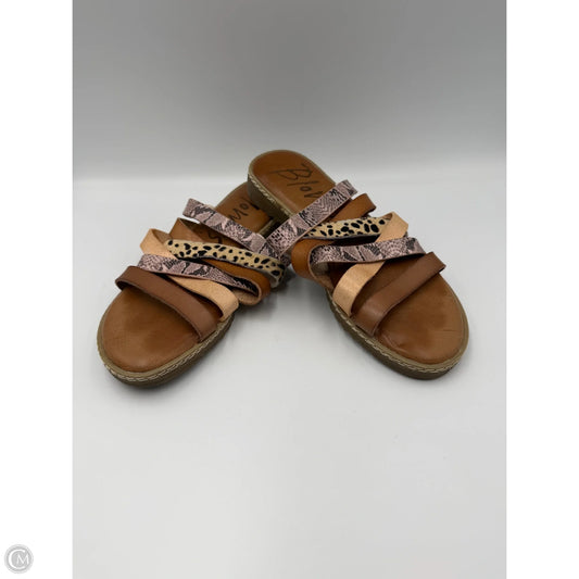 Sandals Flats By Blowfish In Tan, Size: 6.5