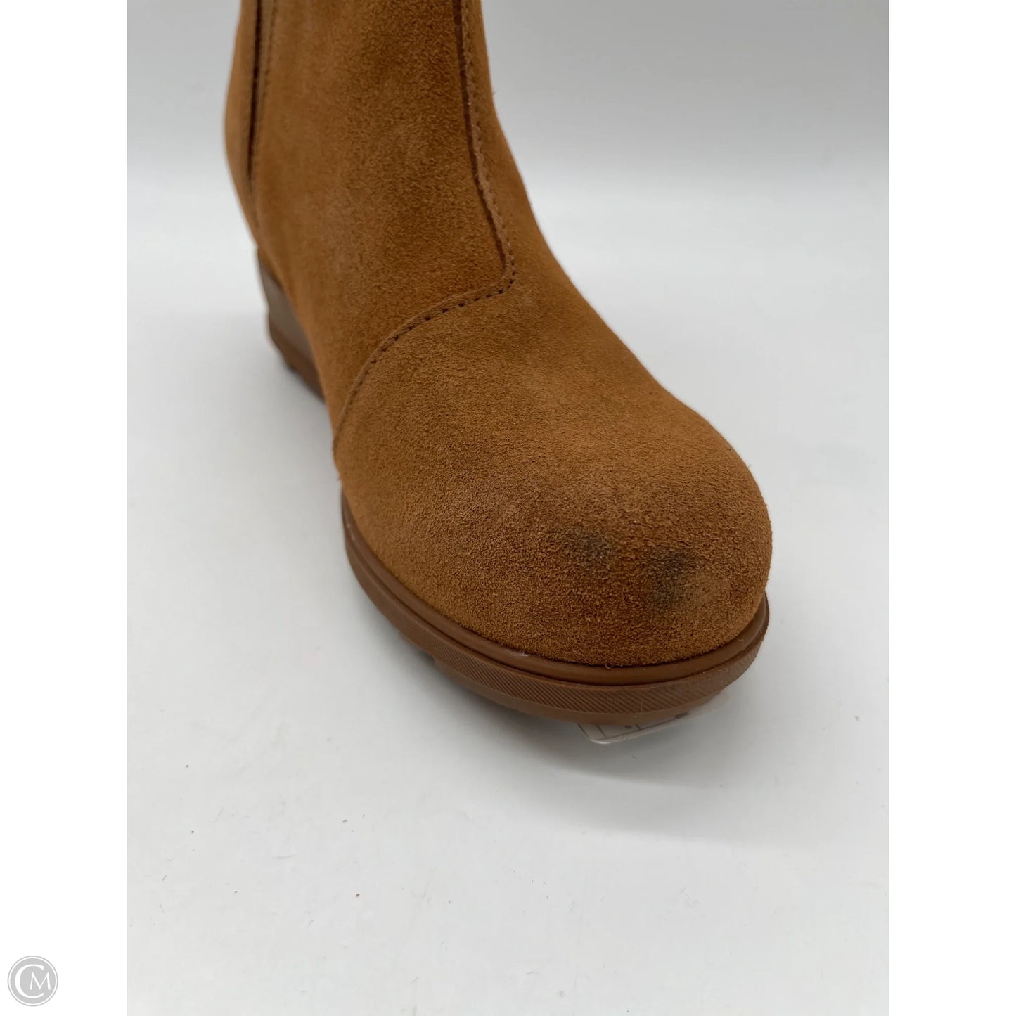 Boots Ankle Heels By Sorel In Brown, Size: 8