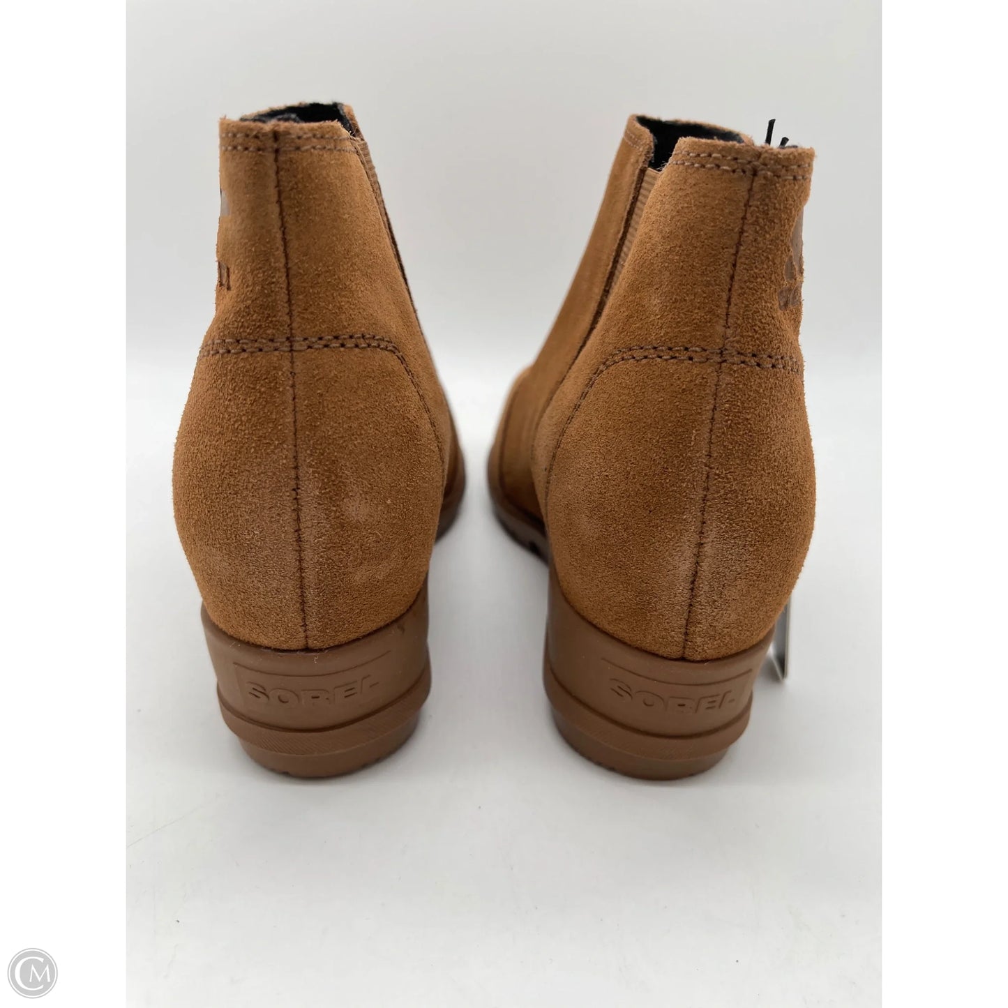 Boots Ankle Heels By Sorel In Brown, Size: 8