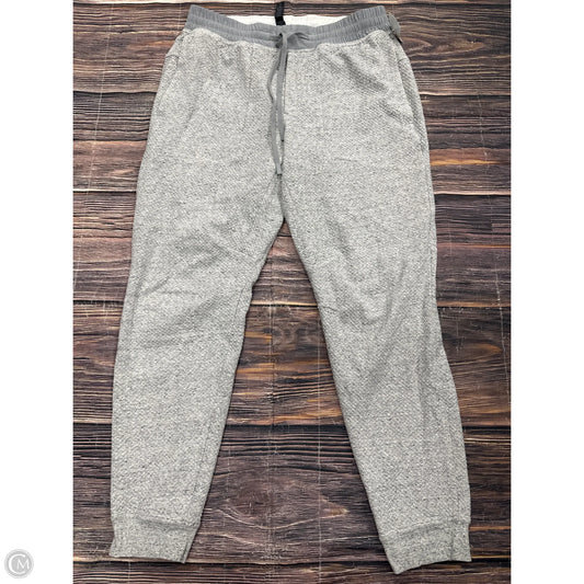 Athletic Pants By Lululemon In Grey, Size: L