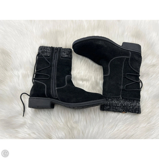 Boots Mid-calf Flats By Comfortiva In Black, Size: 10