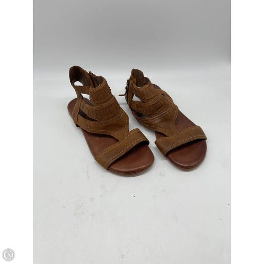 Sandals Flats By Bed Stu In Brown, Size: 7