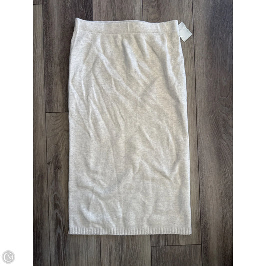 Skirt Midi By Old Navy In Cream, Size: M