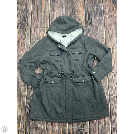 Jacket Utility By Torrid In Grey, Size: 1x
