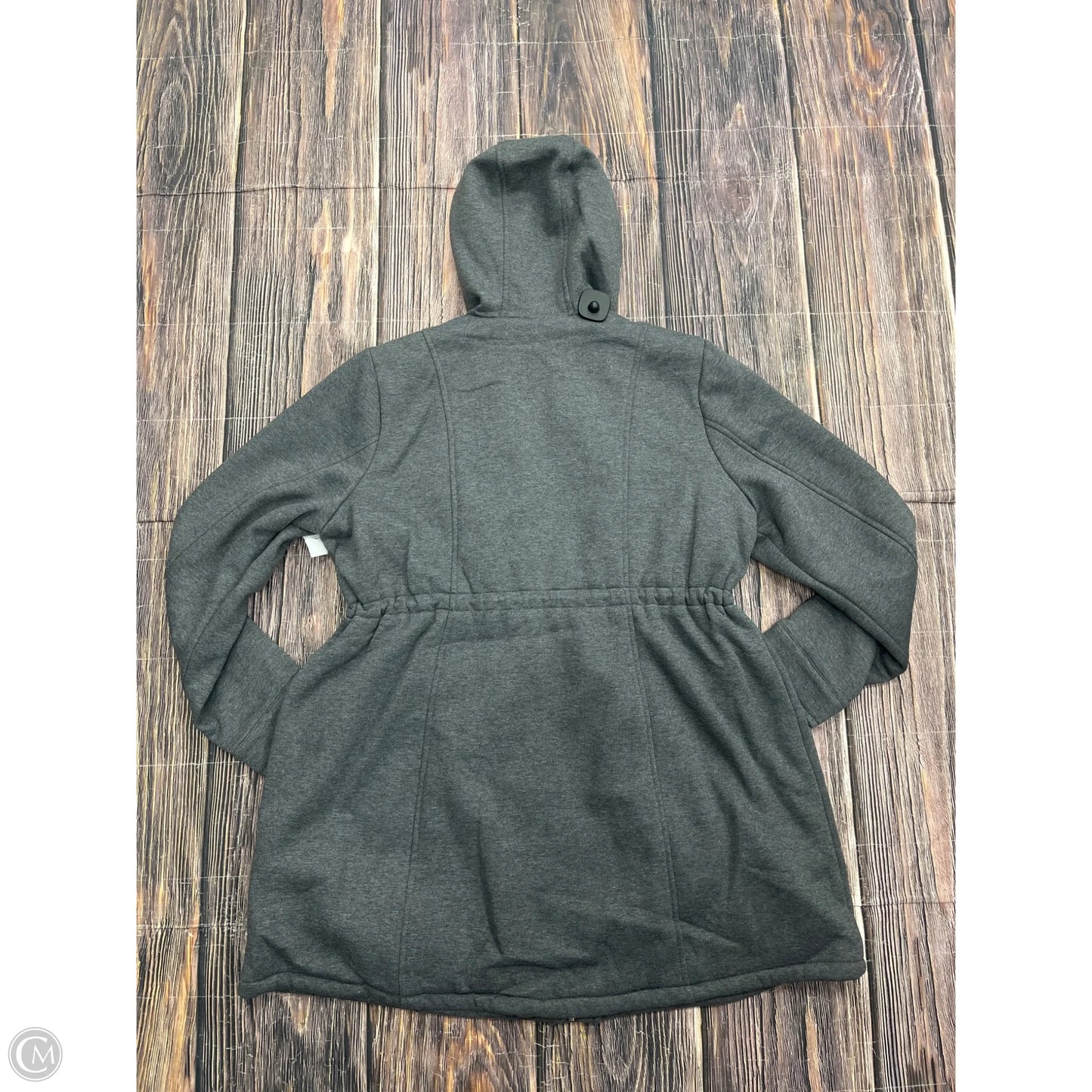 Jacket Utility By Torrid In Grey, Size: 1x