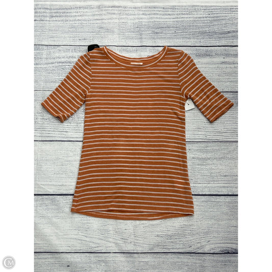 Top Short Sleeve By A Loves A In Orange, Size: Xs