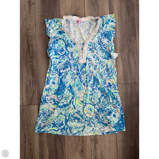 Dress Designer By Lilly Pulitzer In Blue, Size: L