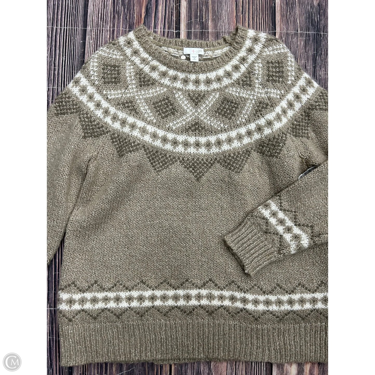 Sweater By J. Jill In Tan, Size: Mp