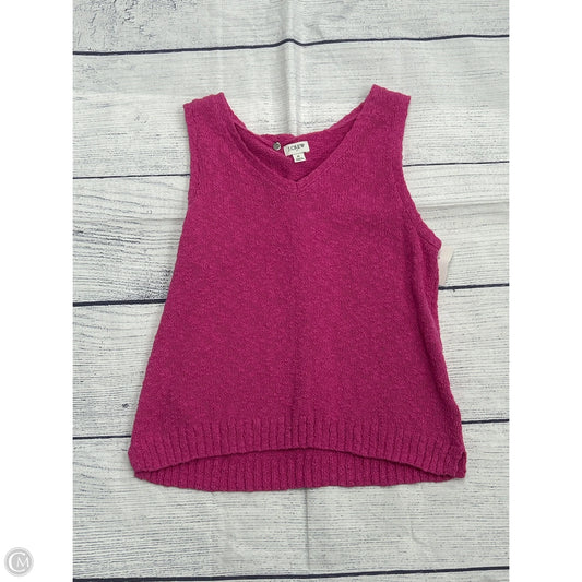 Vest Other By J. Crew In Pink, Size: M