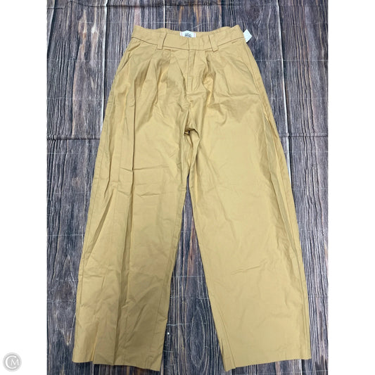 Pants Wide Leg By Bdg In Yellow, Size: 4