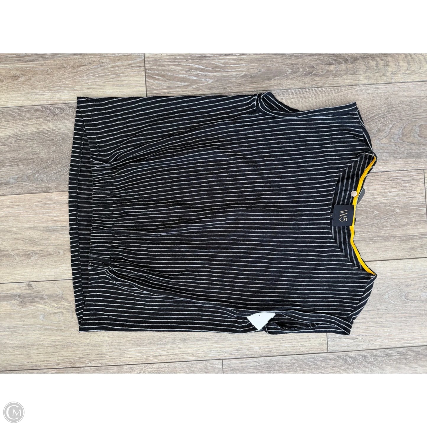 Top Sleeveless By W5 In Black, Size: M