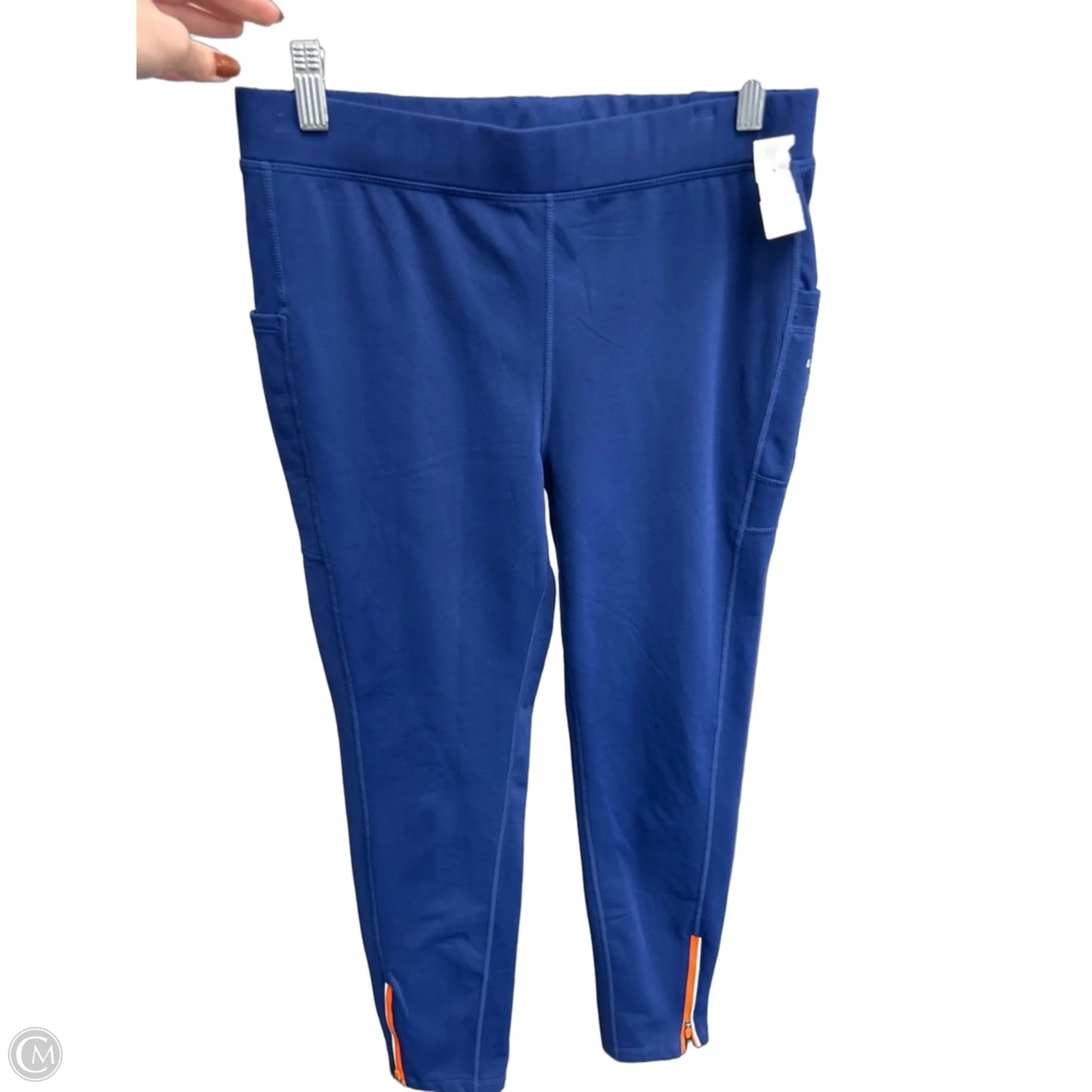 Athletic Leggings By Clothes Mentor In Blue, Size: M