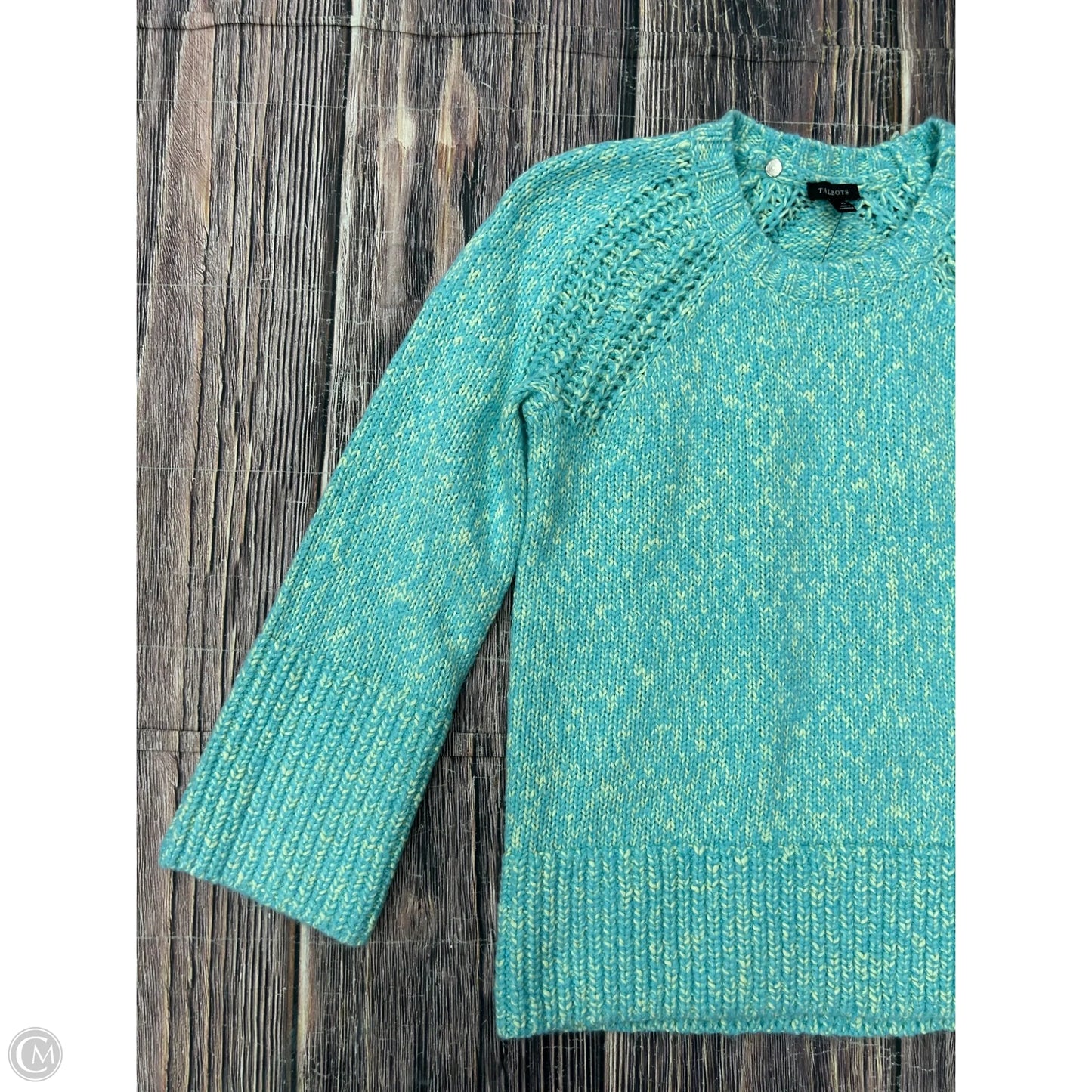 Sweater By Talbots In Blue, Size: Xs