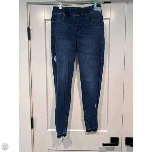 Jeans Jeggings By Spanx In Blue Denim, Size: L