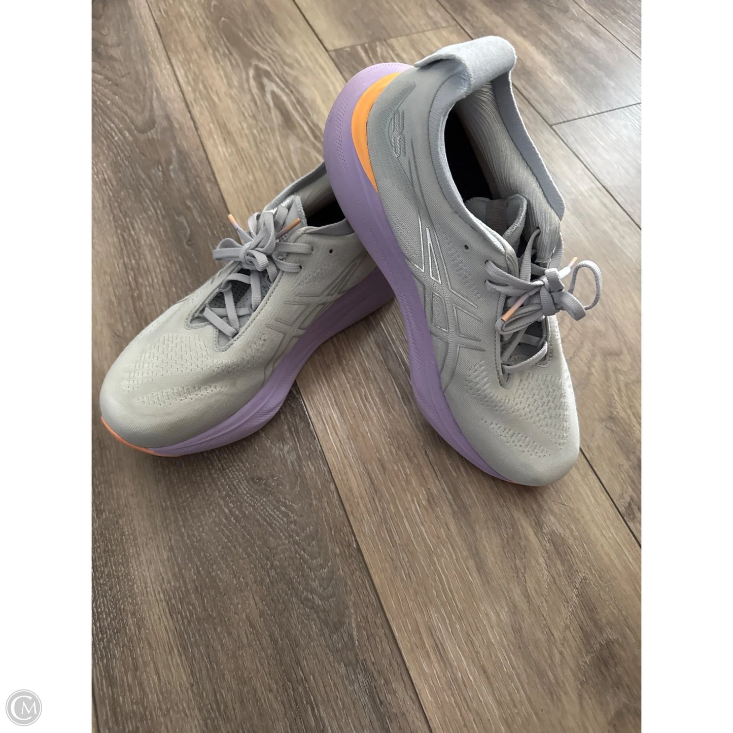 Shoes Athletic By Asics In Grey, Size: 9.5
