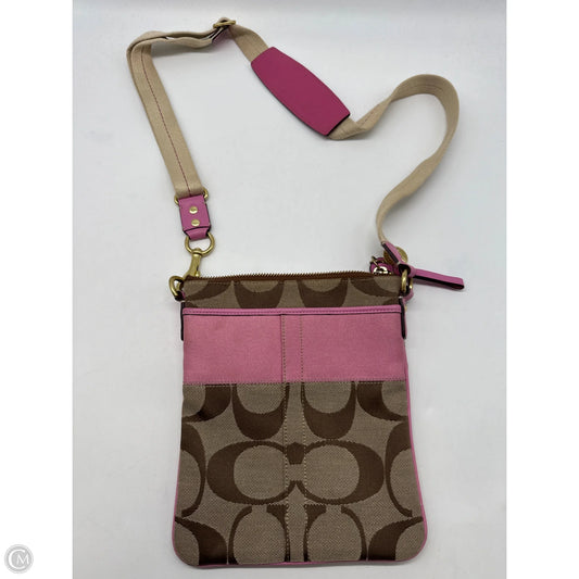 Crossbody Designer By Coach, Size: Small