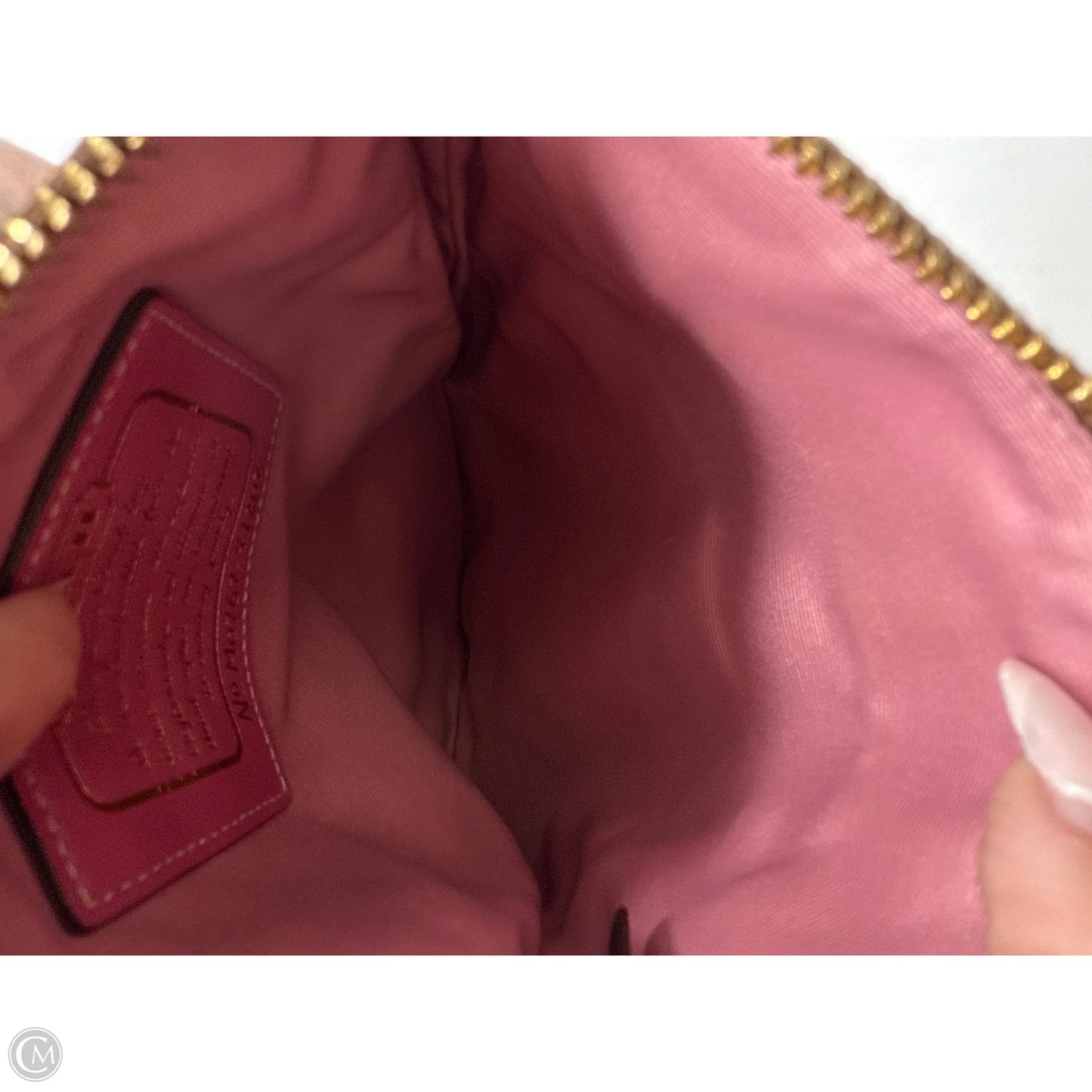 Crossbody Designer By Coach, Size: Small