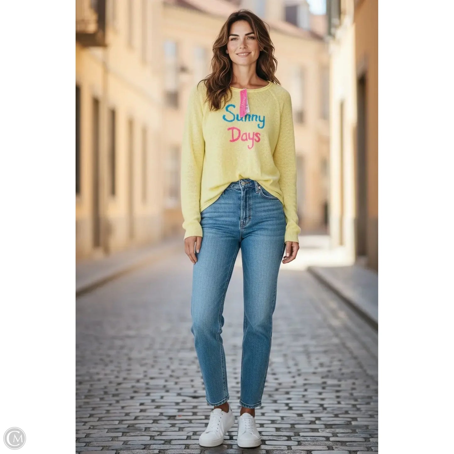 Sweater Cardigan Designer By Lilly Pulitzer In Yellow, Size: M