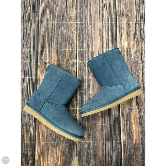 Boots Ankle Flats By Koolaburra By Ugg In Blue, Size: 9