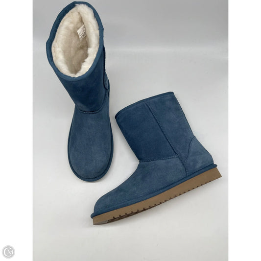 Boots Ankle Flats By Koolaburra By Ugg In Blue, Size: 9