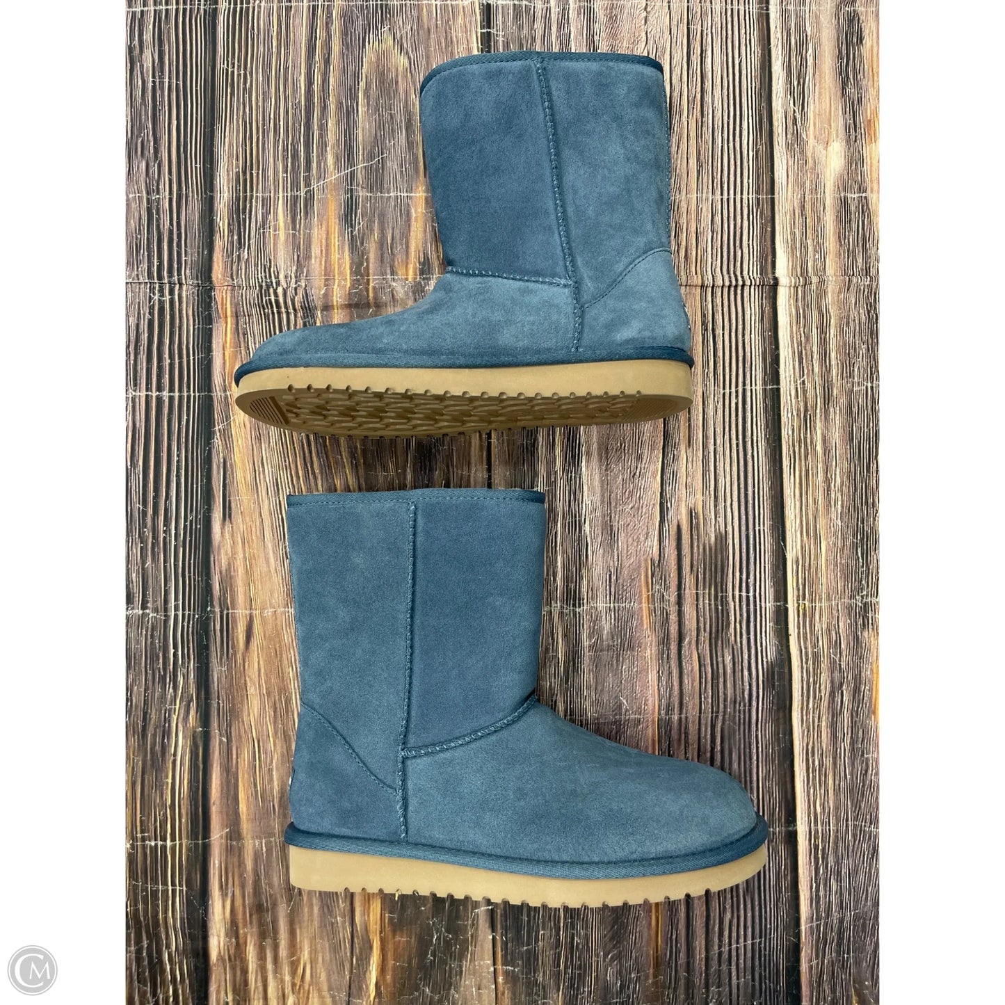 Boots Ankle Flats By Koolaburra By Ugg In Blue, Size: 9