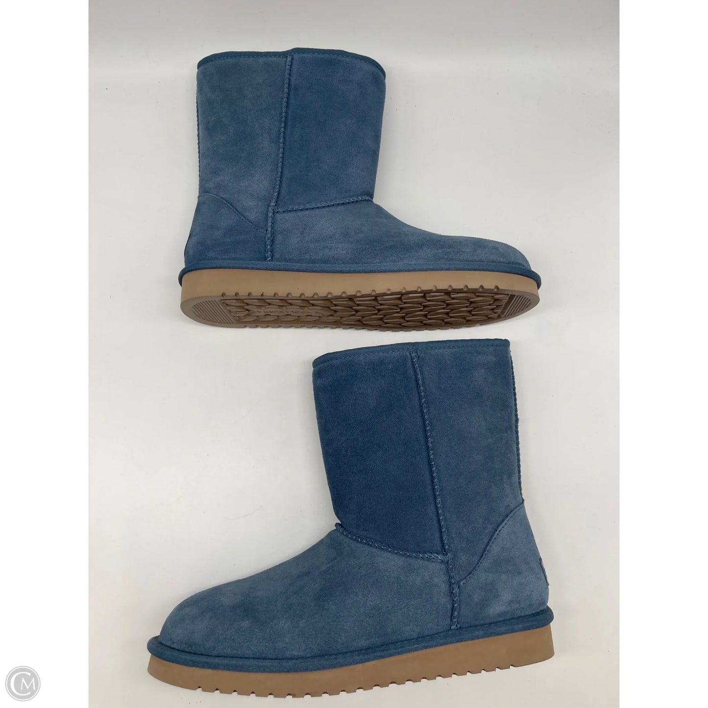 Boots Ankle Flats By Koolaburra By Ugg In Blue, Size: 9