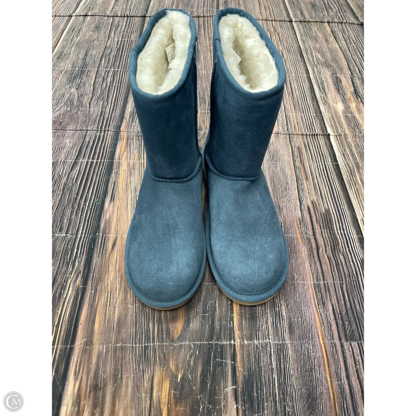 Boots Ankle Flats By Koolaburra By Ugg In Blue, Size: 9