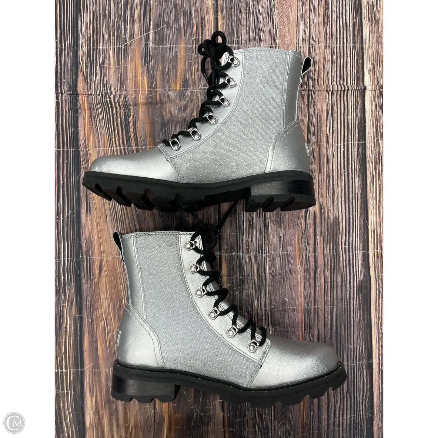 Boots Combat By Sorel In Silver, Size: 9