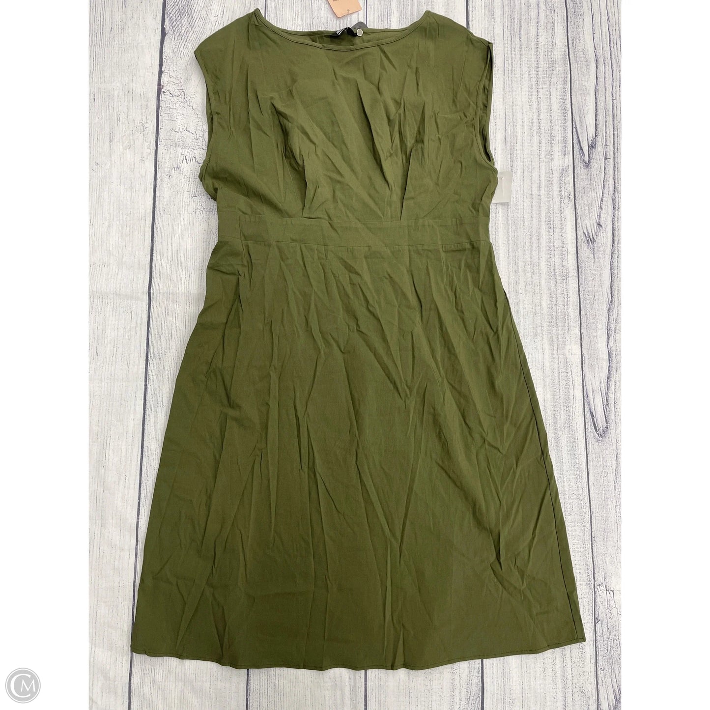 Dress Casual Maxi By Bloomchic In Green, Size: 2x