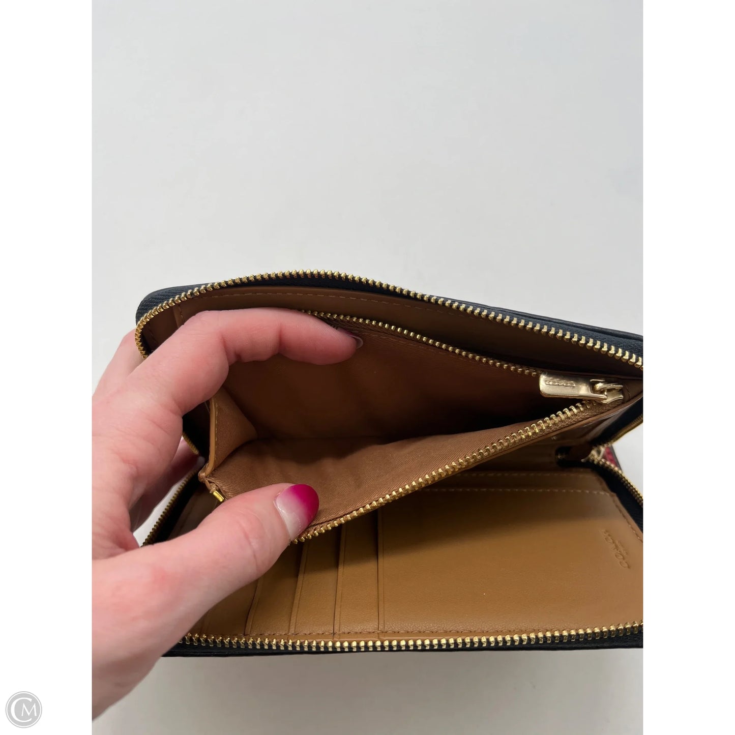 Wallet Designer By Coach, Size: Medium