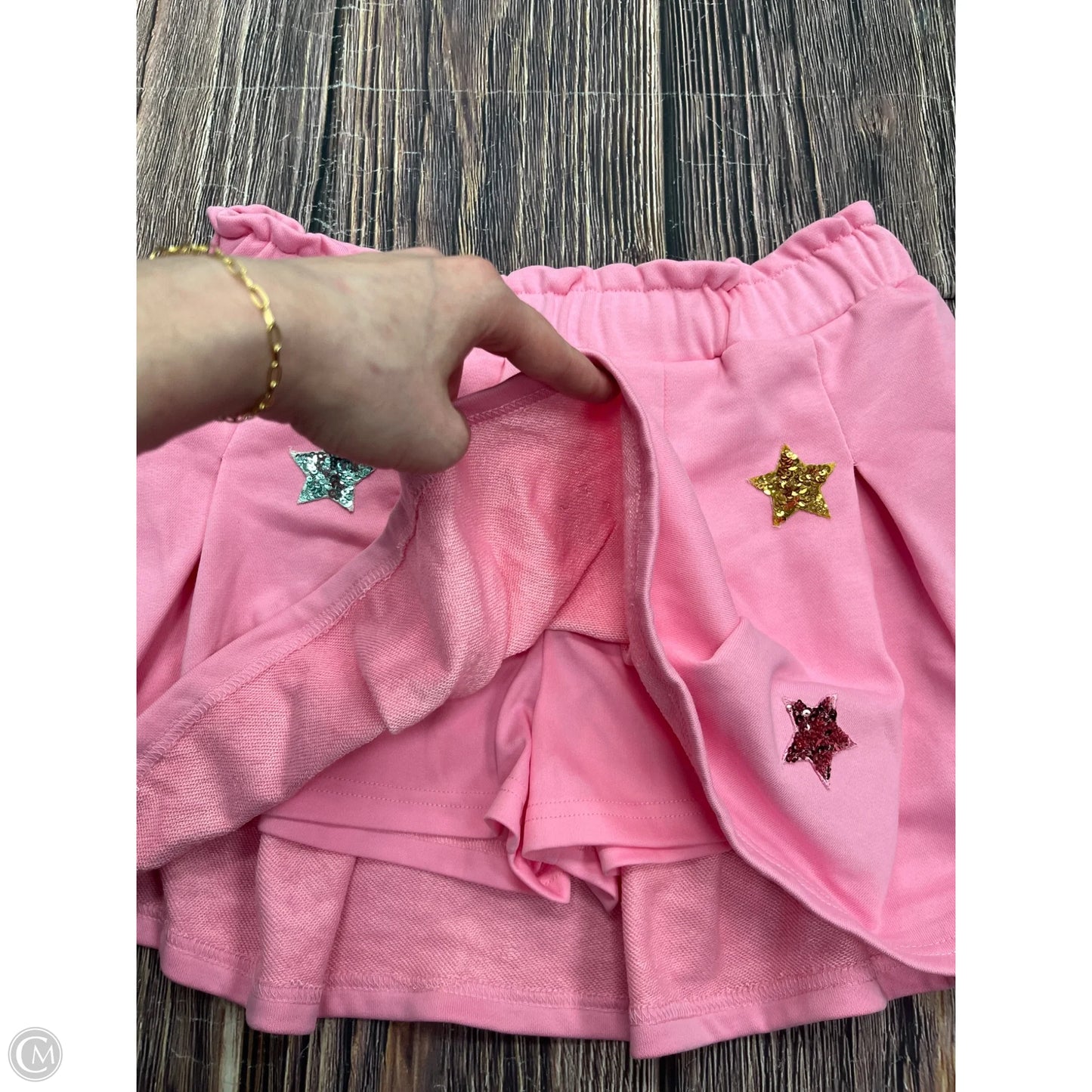 Skort By Cloud Ten In Pink, Size: L