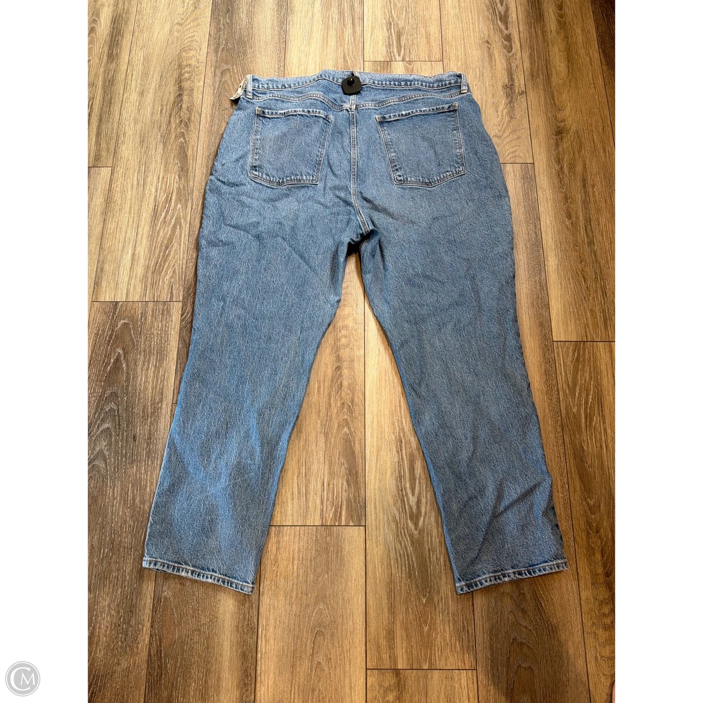 Jeans Straight By Old Navy In Blue Denim, Size: 18