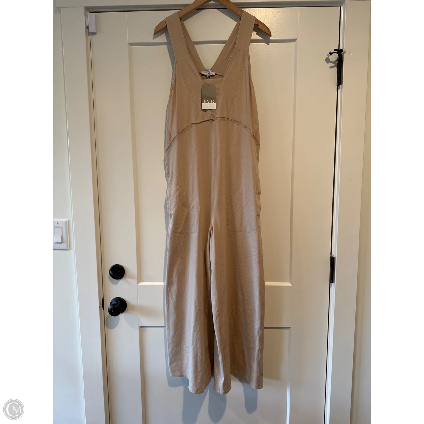 Jumpsuit By Polagram In Tan, Size: Xl