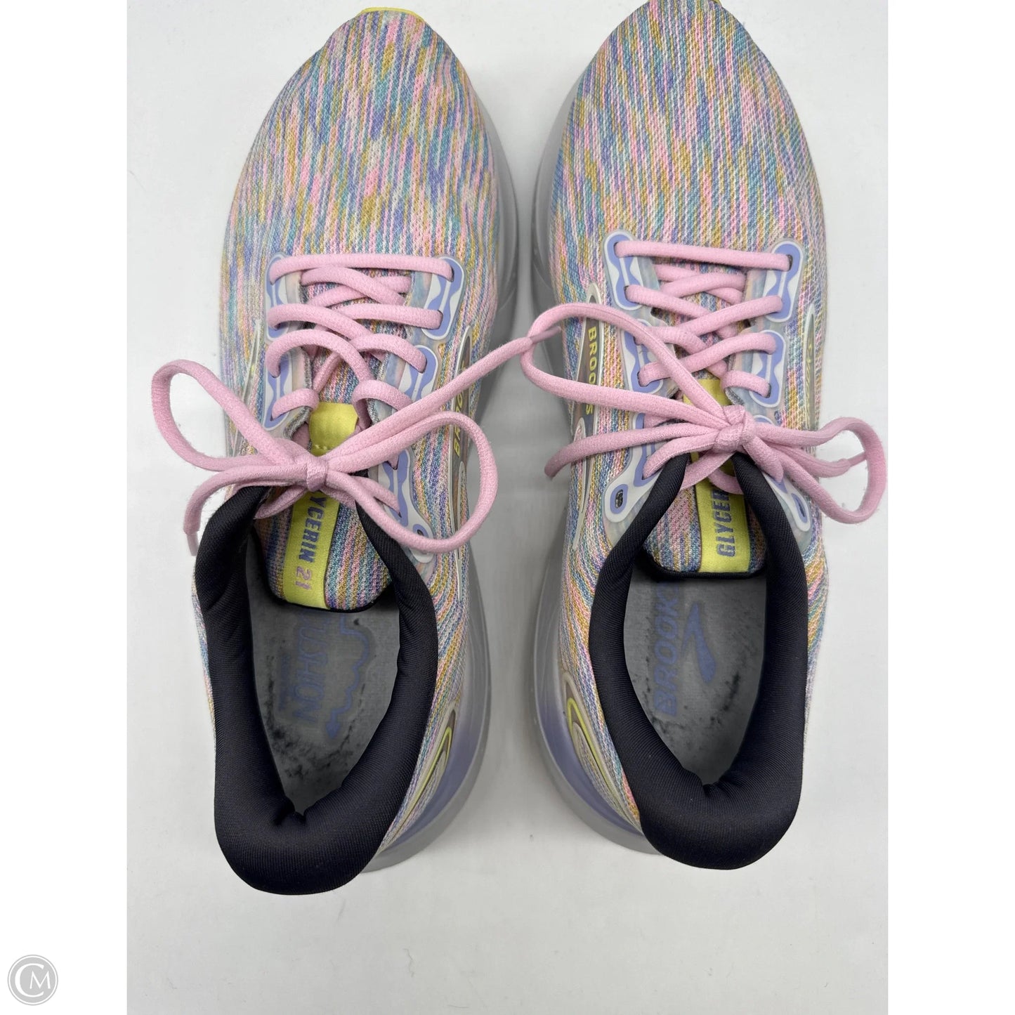 Shoes Athletic By Brooks In Pink, Size: 12