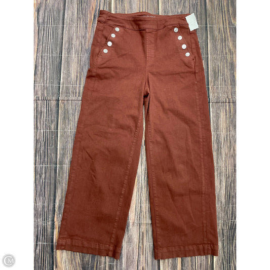 Pants Wide Leg By Chicos In Brown, Size: 6
