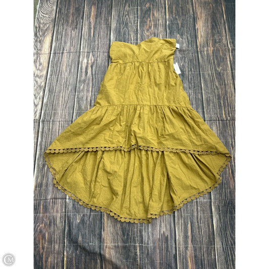 Dress Casual Midi By Maeve In Yellow, Size: Xl
