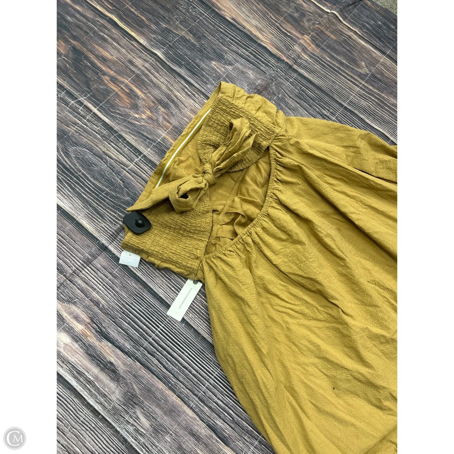 Dress Casual Midi By Maeve In Yellow, Size: Xl