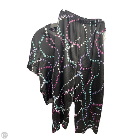 Pajamas 2pc By Joyspun In Black, Size: 2x